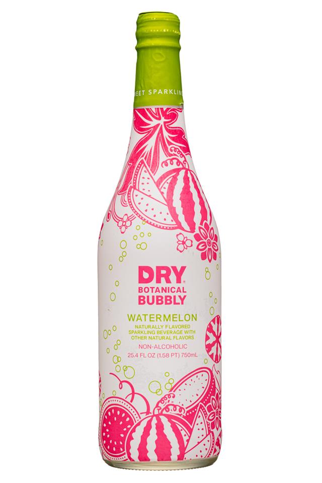 DRY Soda Co.: Dry-25oz-2020-Sparkling-Watermelon-Front