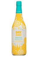 DRY Soda Co.: Dry-25oz-2020-Sparkling-Pineapple-Front