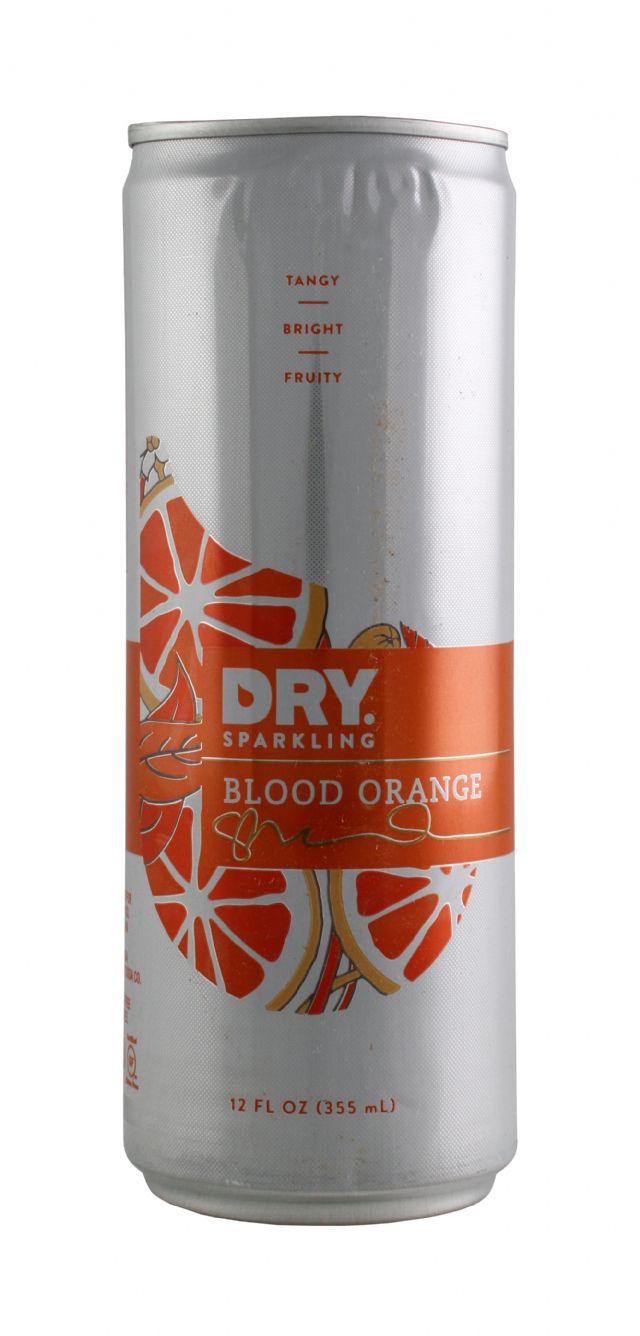 DRY Sparkling: DrySparkCan BloodOrang Front