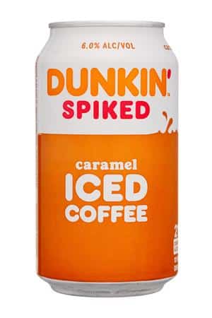 Dunkin: DunkinDonuts-12oz-2023-Spiked-IcedCoffee-Caramel