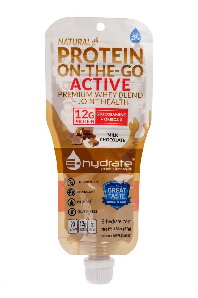 E-hydrate: EProtein-ProteinOnTheGo-Chocolate-Front