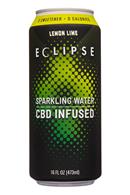 Eclipse CBD: Eclipse-16oz-CBDSparklingWater-LemonLime-Front