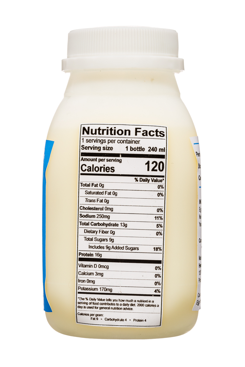 Eggurt Drink: EggurtDrink-8oz-Facts