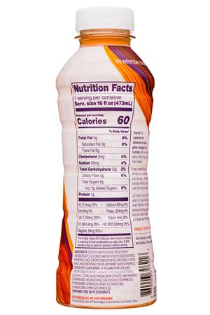 Electra: Electra-16oz-2021-SportDrink-OhYeahOrange-Facts