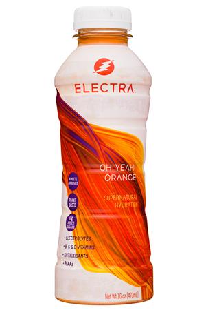 Electra: Electra-16oz-2021-SportDrink-OhYeahOrange-Front