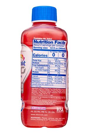 Electrolit: Electrolit-21oz-2022-ElectroBev-FruitPunch-Facts