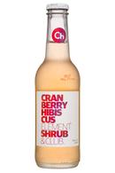 Element Shrub: ElementShrub-8oz-CranberryHibiscus-Front