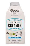 Elmhurst: Elmhurst-16oz-HempCreamer-LightSweet-FrenchVanilla-Front