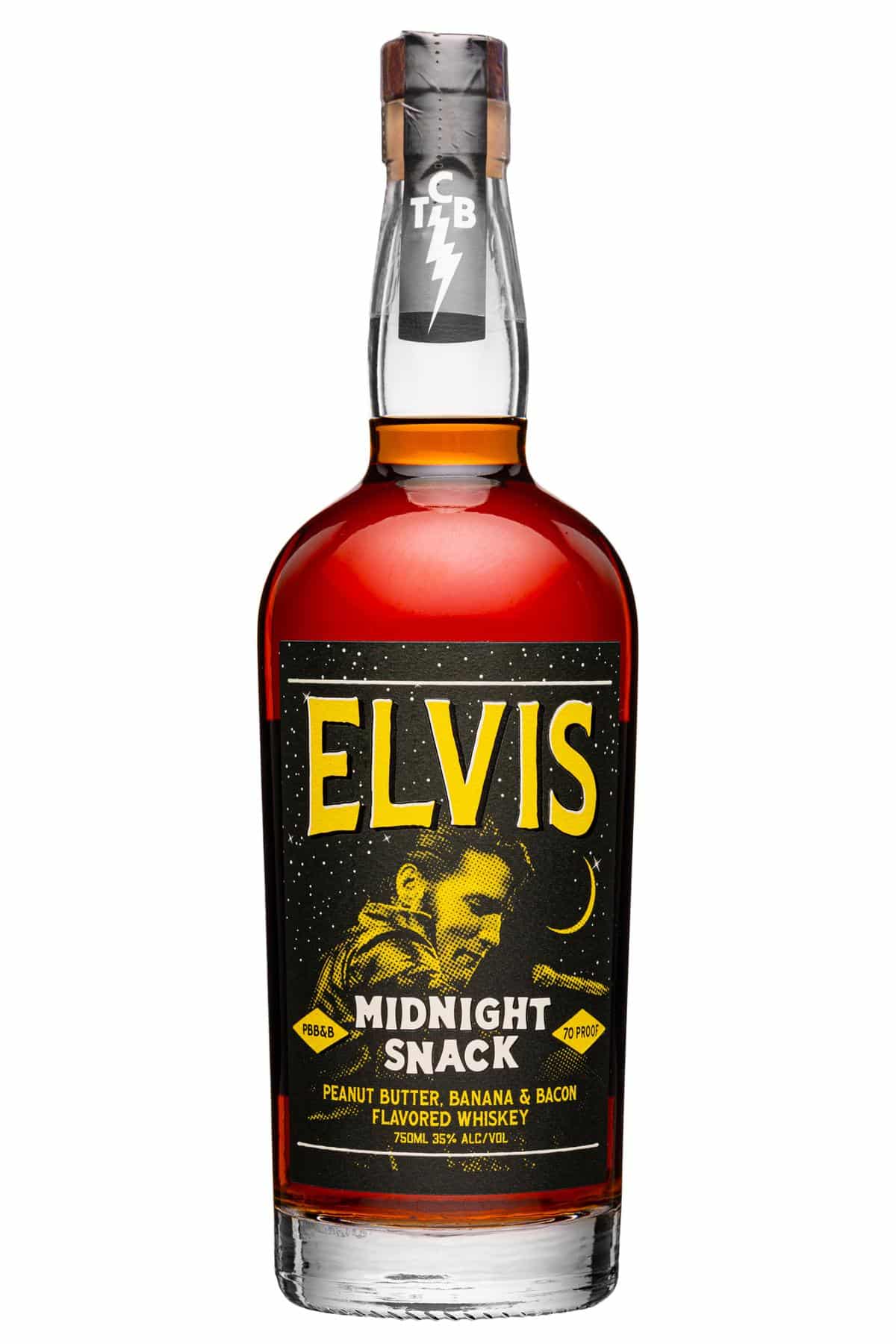 Elvis Whiskey: TCB-750ml-2024-Elvis-MidnightSnack