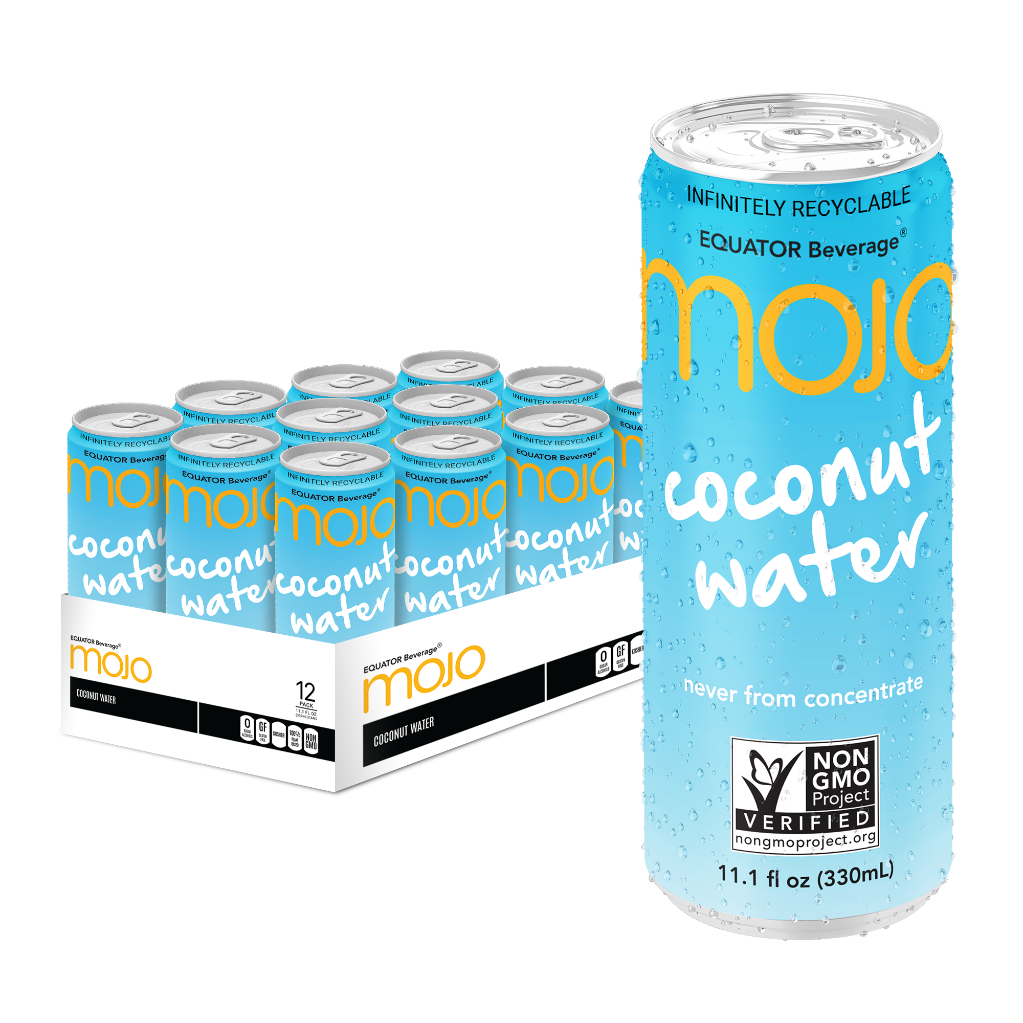 EQUATOR Beverage: Photo of MOJO Coconut Water 11.1 oz - EQUATOR Beverage (uploaded by company)