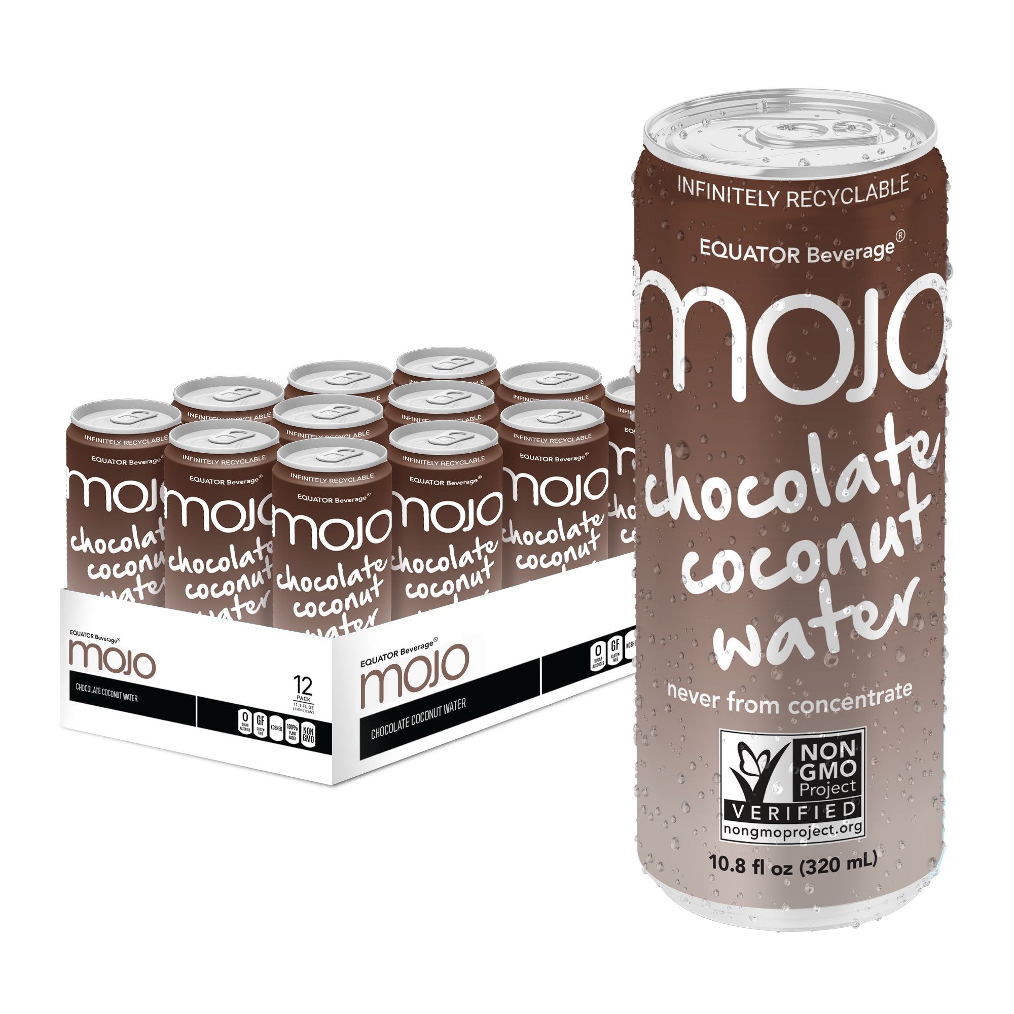 EQUATOR Beverage: Photo of MOJO Chocolate Coconut Water 10.8 oz - EQUATOR Beverage (uploaded by company)