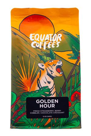 Equator Coffees: EquatorCoffees-12oz-2023-GoldenHour
