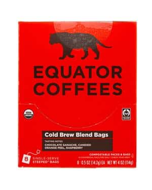 Equator Coffees: EquatorCoffees-4oz-2024-ColdBrewBlendBags