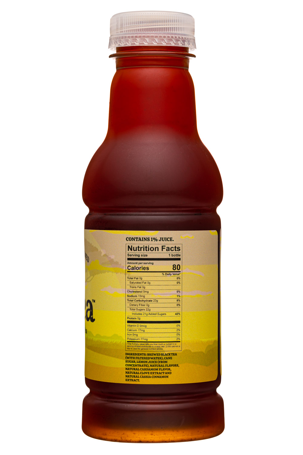 EriTea: EriTea-16oz-2022-Tea-Lemon-Facts