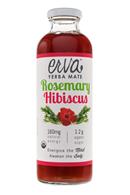 Erva Yerba Mate: Erva-RosemarryHibiscus-Front