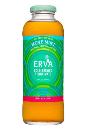 Erva Brew Co: Erva-14oz-2023-CBYerbaMate-MoveMint-Front