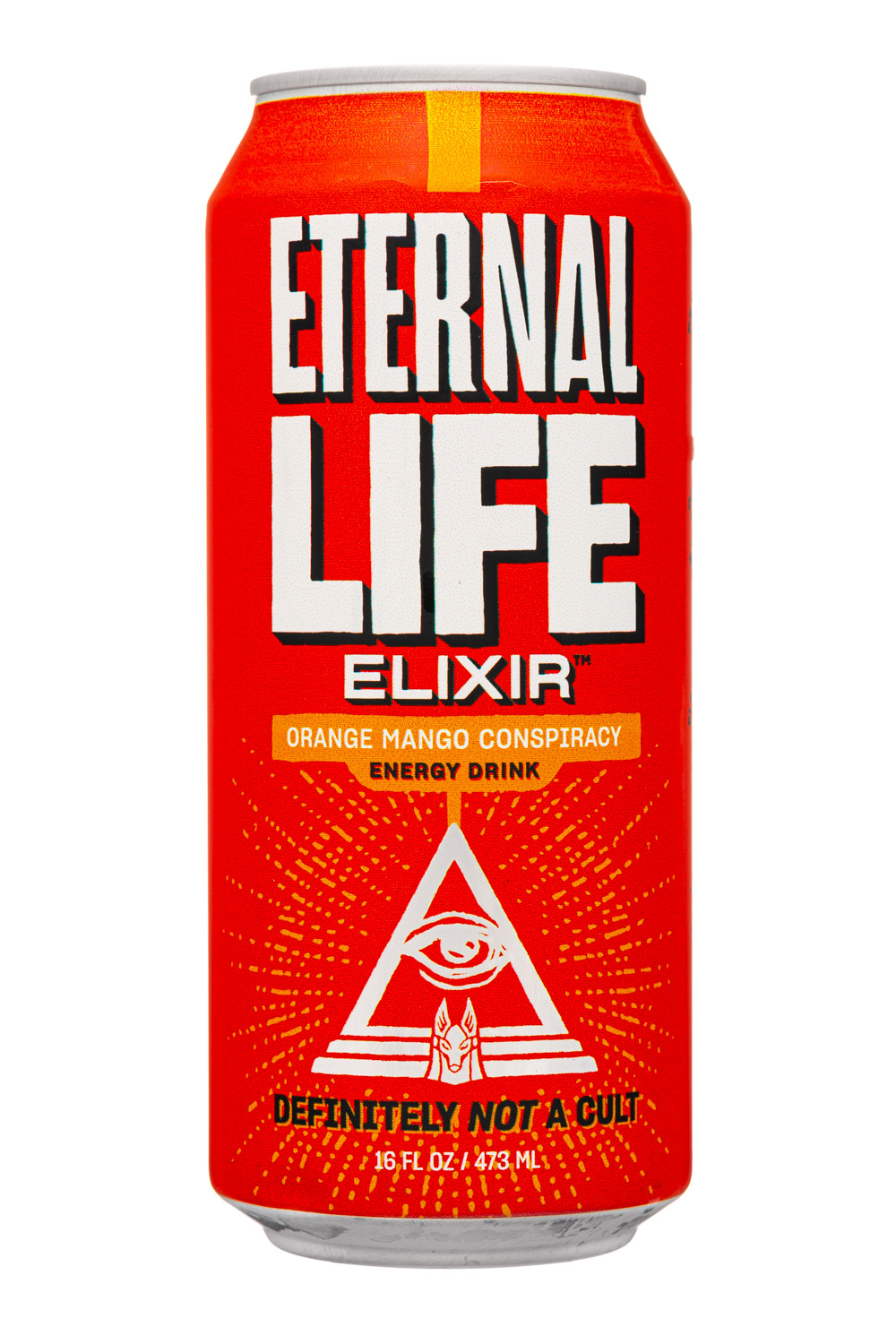 Eternal Life Elixir: EternalLife-16oz-2025-Elixer-OrangeMangoConspiracy-Front