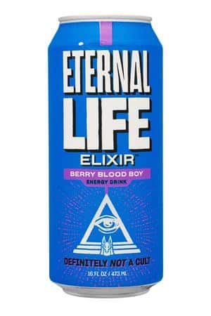 Eternal Life Elixir: EternalLife-16oz-2025-Elixer-BerryBloodyBoy-Front