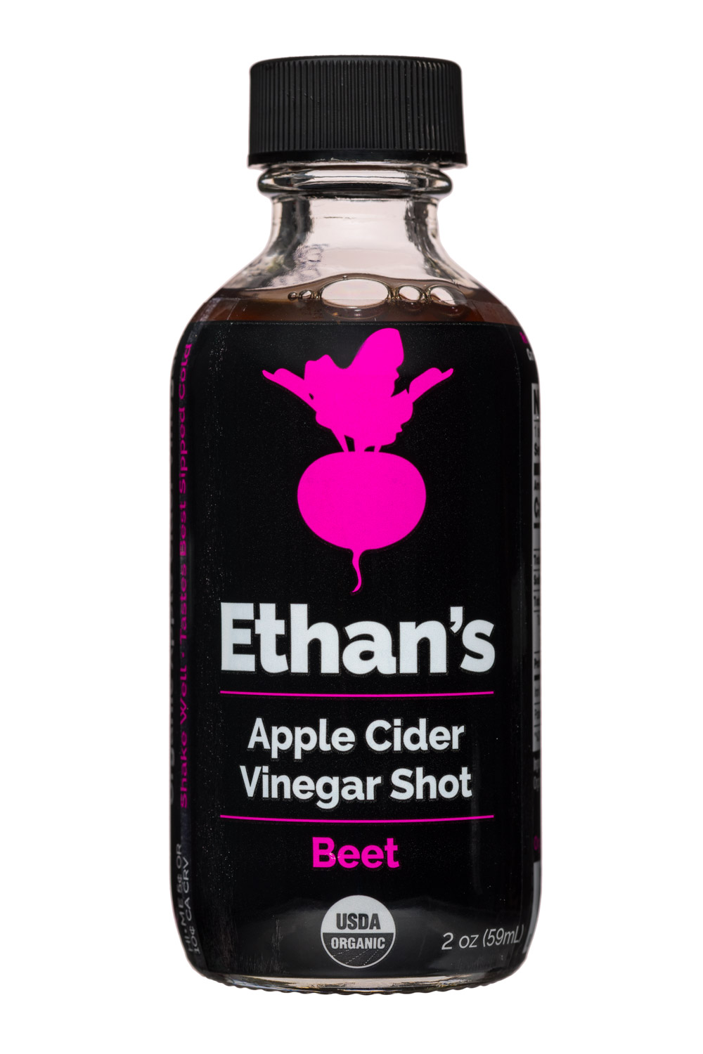 Ethan's Apple Cider Vinegar Shots: Ethans-2oz-ACVShot-Beet-Front