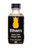 Ethan's Apple Cider Vinegar Shots: Ethans-ACV-Shot-2oz-GingerPineapple-Front