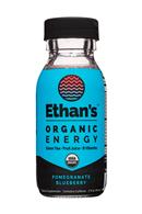 Ethan's Organic Energy: Ethans-2oz-OrganicEnergyShot-PomBlueb-Front