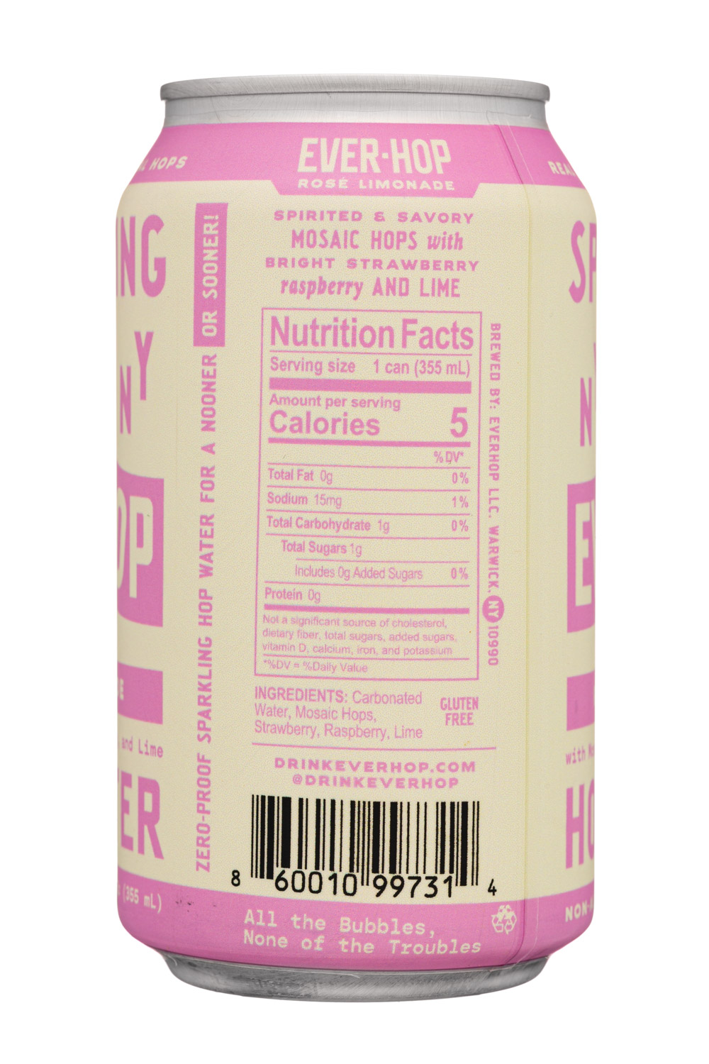 Ever-Hop: EverHop-12oz-2024-HopWater-RoseLimonade-Facts