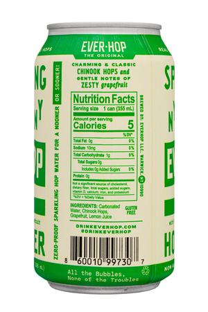 Ever-Hop: EverHop-12oz-2024-HopWater-Original-Facts