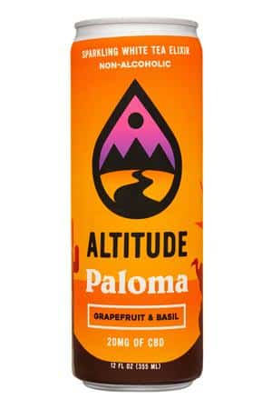 Altitude Functional Beverages: Altitude-12oz-2022-20mgCBD-Paloma-Front