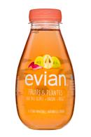 Evian: Evian-FruitsPlants-EauRaisinRose-Front