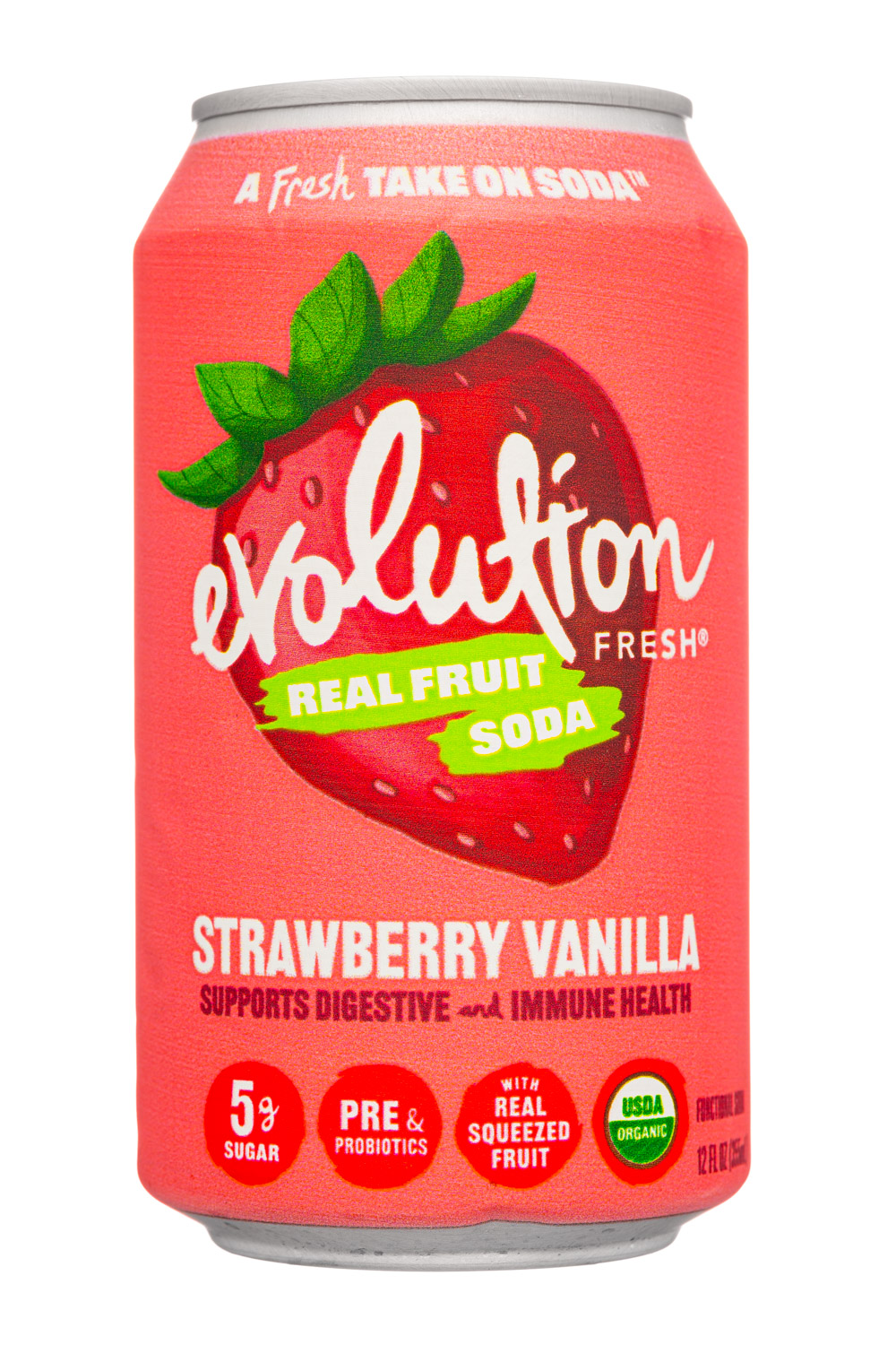 Strawberry Vanilla soda