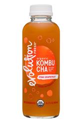 Organic Kombucha - Pink Grapefruit 