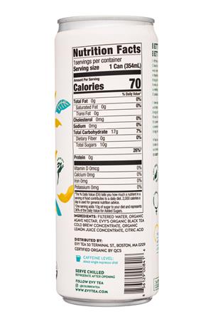 EvyTea: EvyTea-12oz-2021-ColdBrew-EvyPalmer-Facts