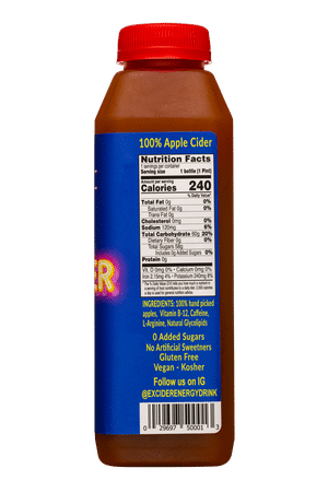 Excider: Excider-16oz-2025-Cider-Facts