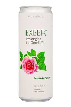 Exeer: Exeer-12oz-2022-SparkNA-RoseWaterRelaxer-Front