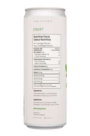Exeer: Exeer-12oz-2022-SparkNA-RoseWaterRelaxer-Facts