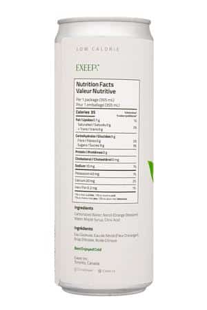 Exeer: Exeer-12oz-2022-SparkNA-NeroliRefresher-Facts