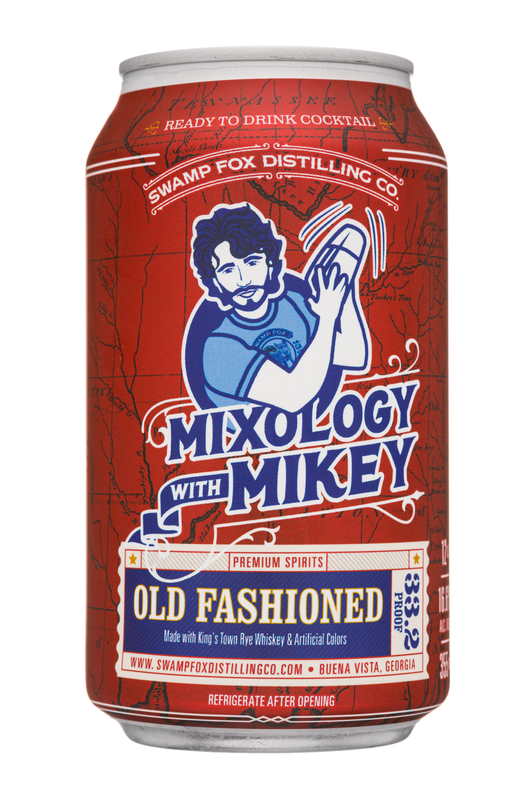 Swamp Fox Distilling Co.: SwampFoxDistilling-12oz-2020-MixMike-OldFashioned
