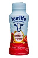 Fairlife: Fairlife-8oz-SmartSnacks-NutritionShake-CreamyStrawberry-Front