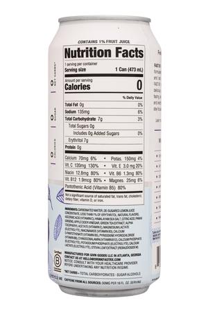 FAST:RX: FastRX-16oz-2025-Sparkling-BluebAcai-Facts
