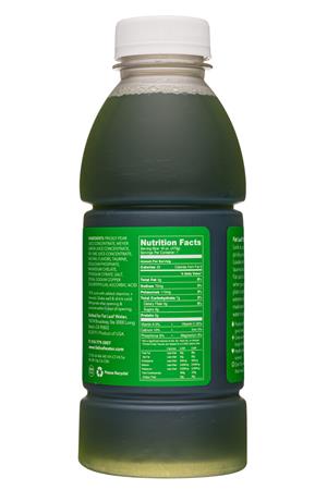 Fat Leaf Water: FatLeaf-17oz-2020-Water-KeyLimeMirage-Facts