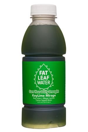Fat Leaf Water: FatLeaf-17oz-2020-Water-KeyLimeMirage-Front