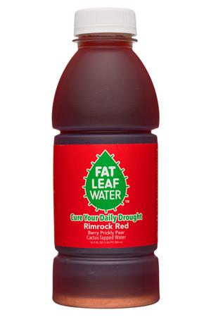 Fat Leaf Water: FatLeaf-17oz-2020-Water-RimrockRed-Front