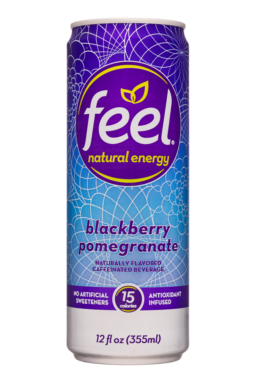 Feel Natural Energy: Feel-12oz-NaturalEnergy-BlackberryPom-Front