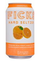 Ficks : Ficks-12oz-HardSeltzer-Grapefruit-Front