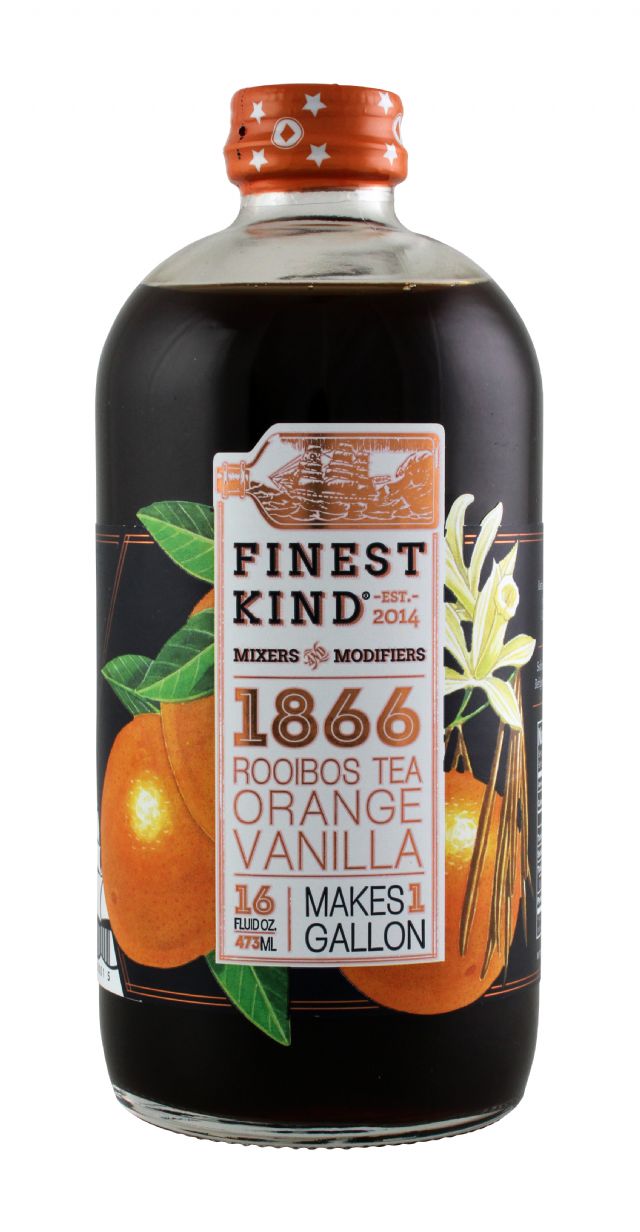 Finest Kind Tea: FinestKind RooOrangeVan Front