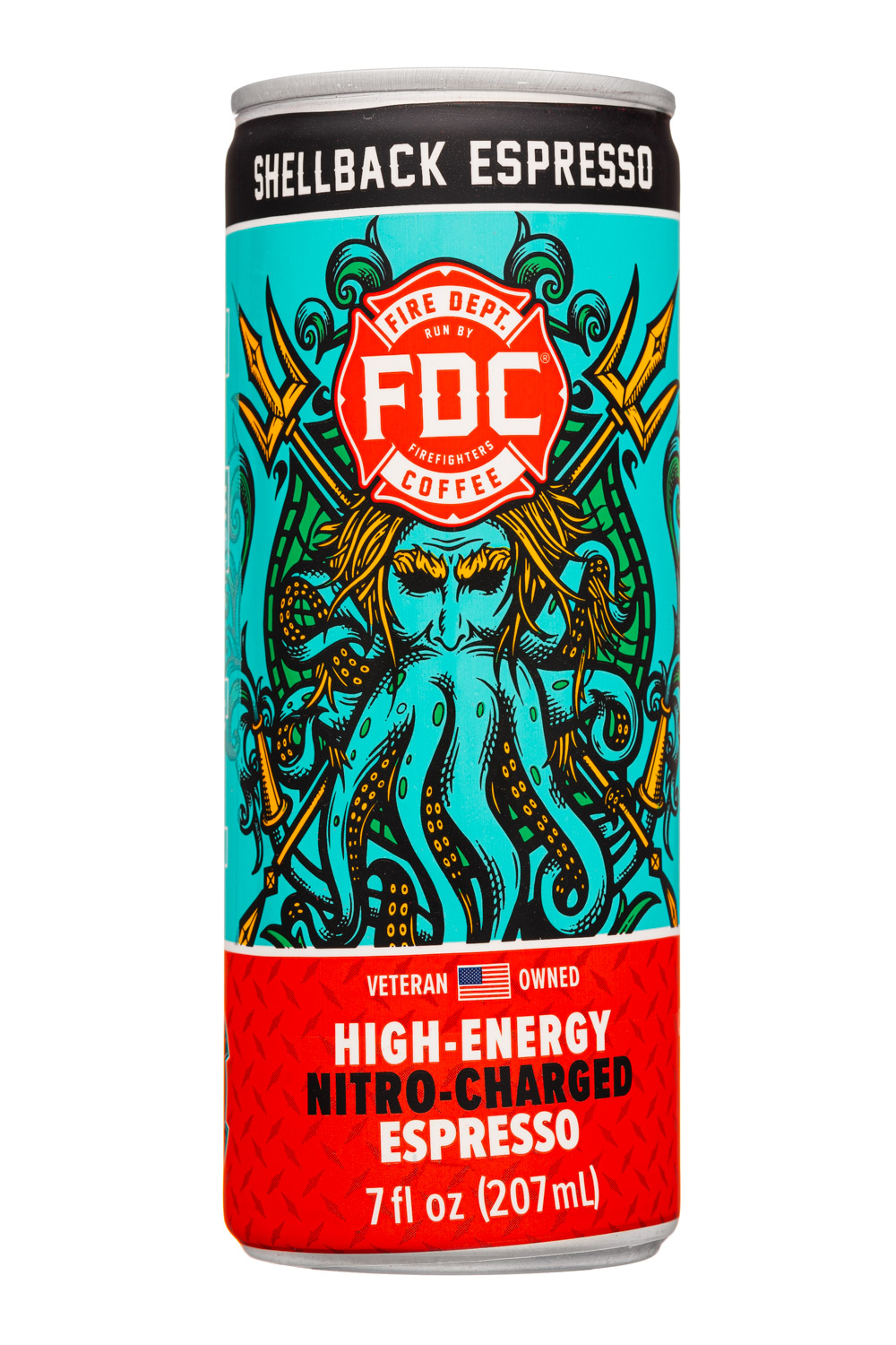 Fire Department Coffee: FireDeptCoffee-7oz-2022-Nitro-Espresso-Front