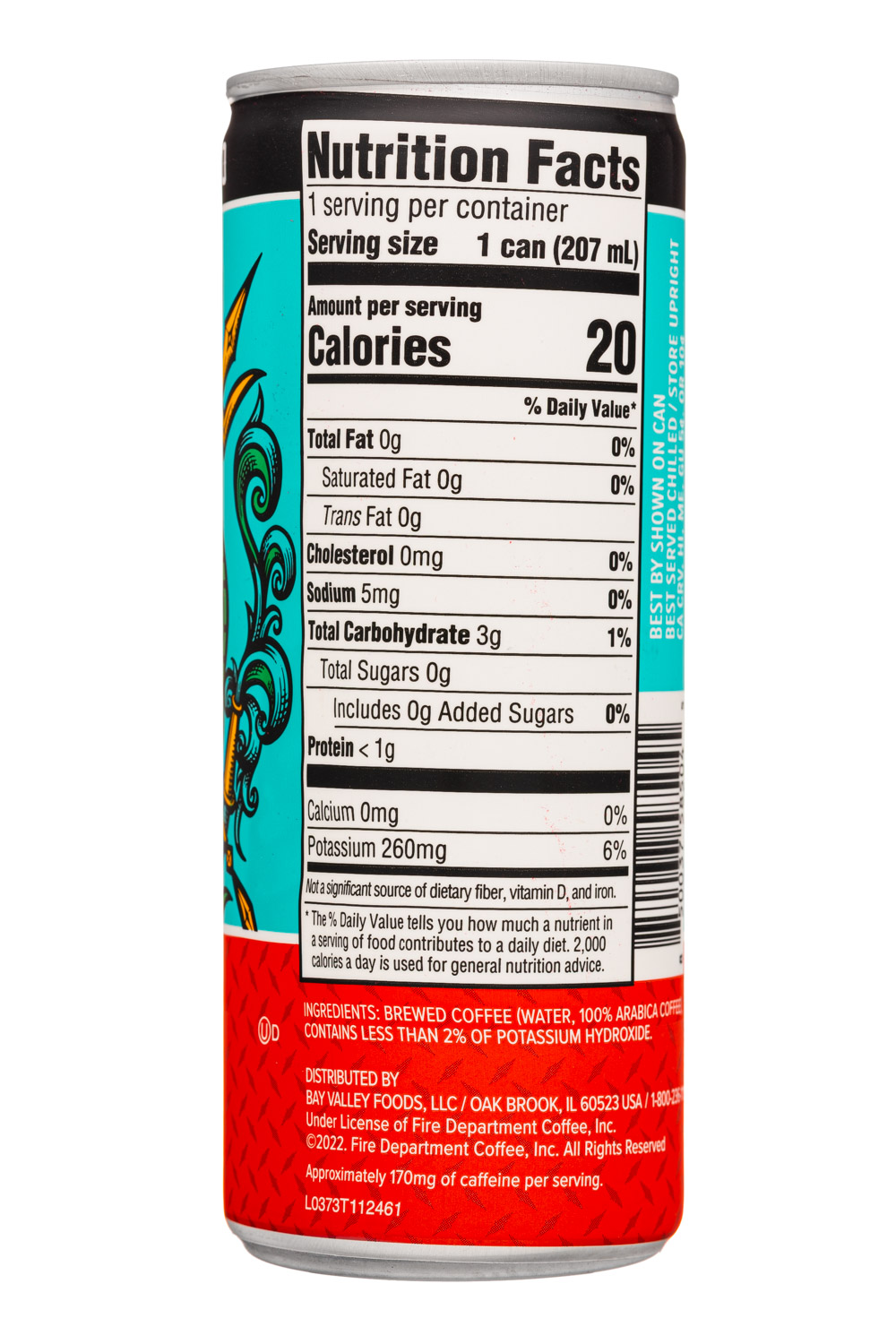Fire Department Coffee: FireDeptCoffee-7oz-2022-Nitro-Espresso-Facts