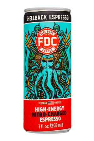 Fire Department Coffee: FireDeptCoffee-7oz-2022-Nitro-Espresso-Front