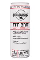 Fit Bru: FitBru-12oz-MateHibiscus-Front