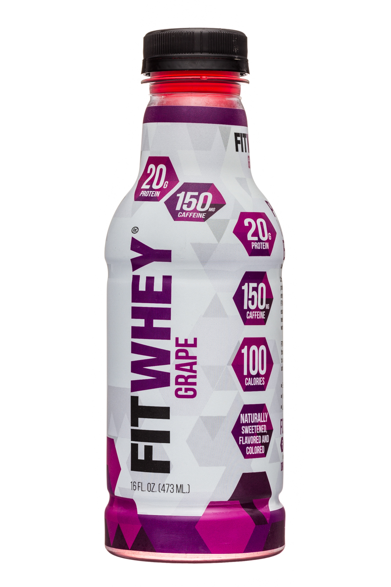 Fitwhey: FitWhey-16oz-Grape-Front